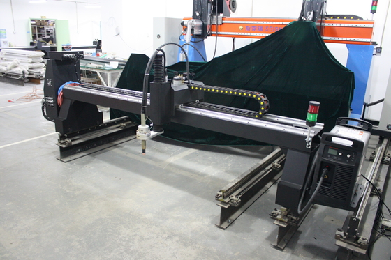 เครื่องตัดโปรไฟล์ CNC โครงสำหรับตั้งสิ่งของ สีดำ 12000mm Oxy ประวัติโดยย่อ เครื่องตัด