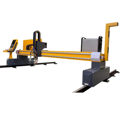 Stepper Motor 100a Gantry Cnc เครื่องตัดพลาสม่าสำหรับแผ่นโลหะสแตนเลส