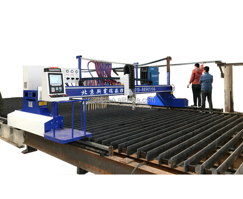 300A 400A เครื่องตัดพลาสม่า CNC 6000mm เครื่องตัดแก๊สไฟฉายหลายแบบ