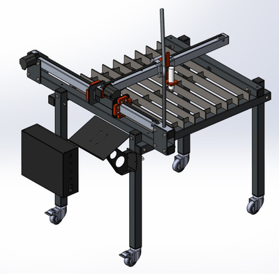 SNR CNC โต๊ะตัดโลหะ 1.2 ม. เครื่องตัดพลาสม่าซีเอ็นซีขนาดเล็กสำหรับ Stainless