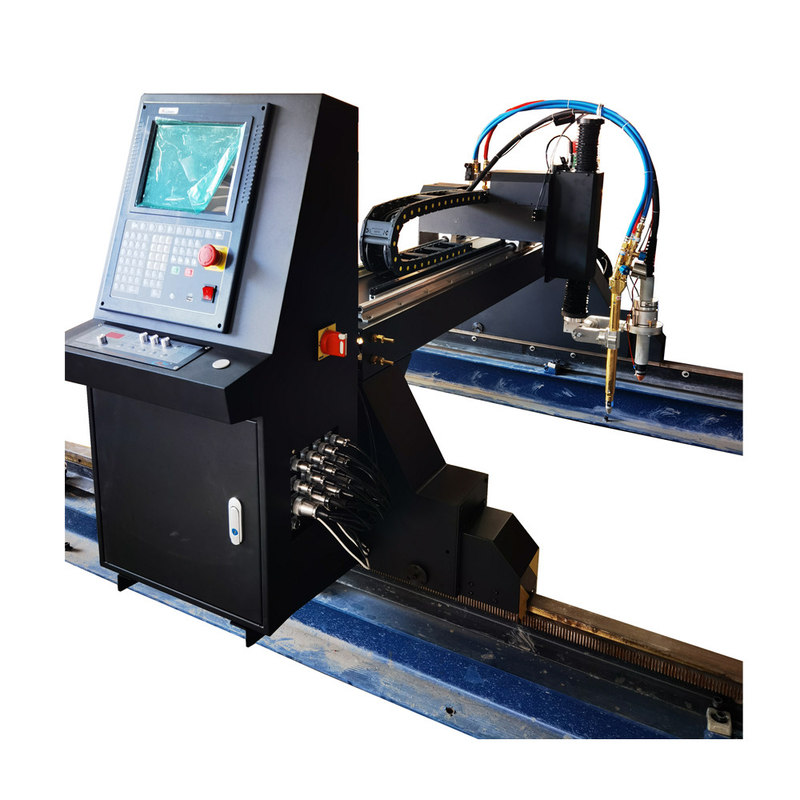 Ql4 เหล็กโลหะ 30mm Gantry Cnc เครื่องตัดพลาสม่า 1000W 2000 * 6000mm Size