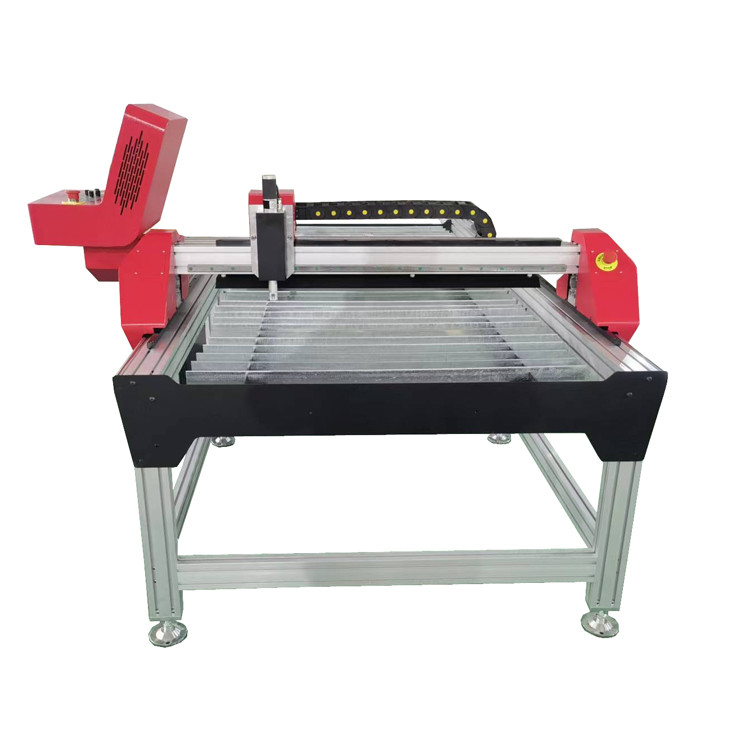 โต๊ะตัดพลาสม่า Cnc ไม้โลหะพร้อมแหล่ง Huayuan หรือ Misnco 100a / 120a / 200a