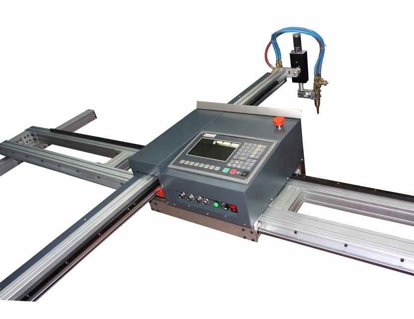 เครื่องตัดพลาสม่าซีเอ็นซีแบบพกพาขนาด 4ftx8ft สำหรับเครื่องตัดพลาสม่ามินิโลหะ Cnc